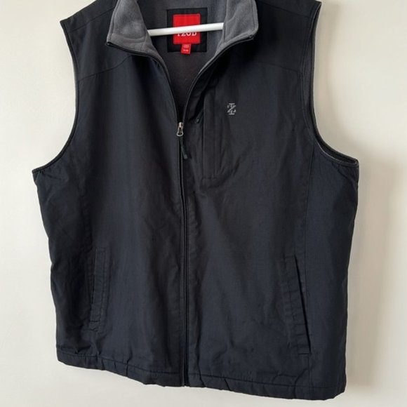 Izod Men Black Sleeveless Vest Size XL - Picture 4 of 7